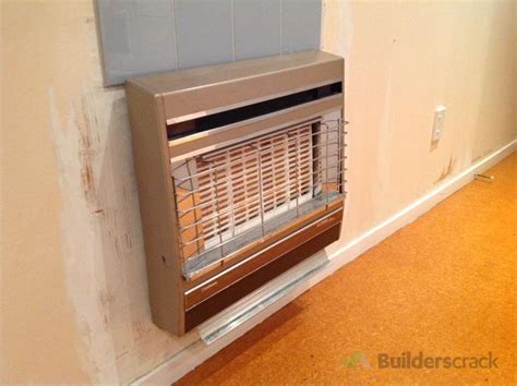 remove old gas wall heater